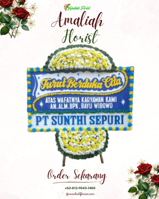 Papan Bunga Duka di Pucuk